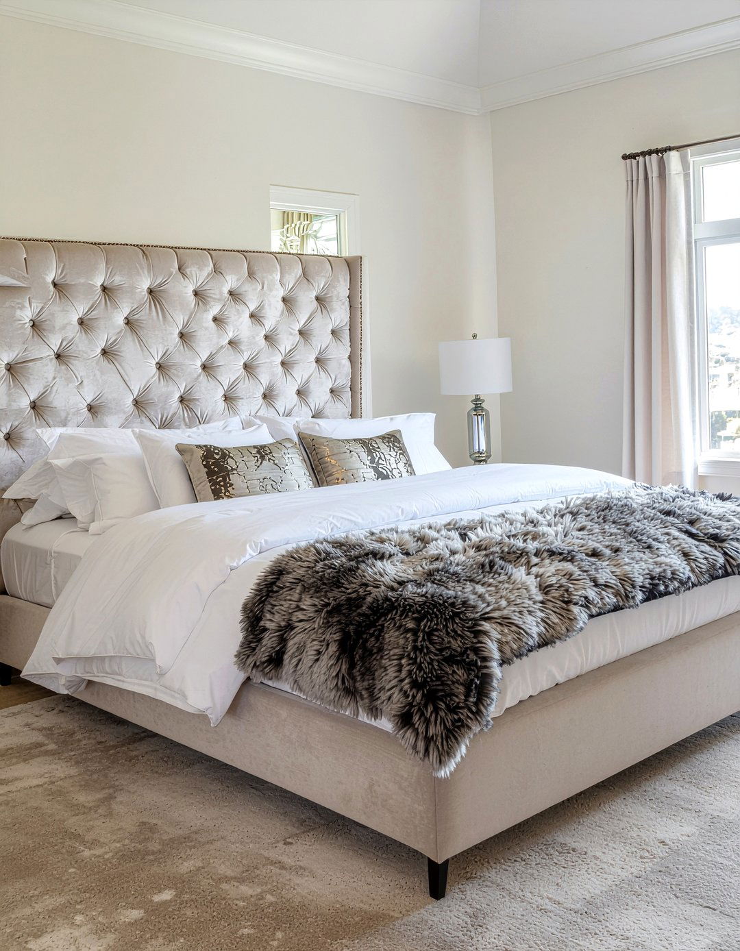 Luxury Faux Fur Bedroom Decor - 30 faux fur bedroom ideas