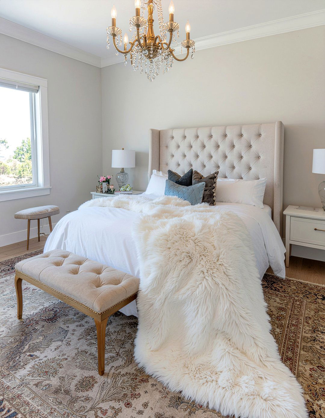 Luxury Faux Fur Blanket - 30 bedroom faux fur throws
