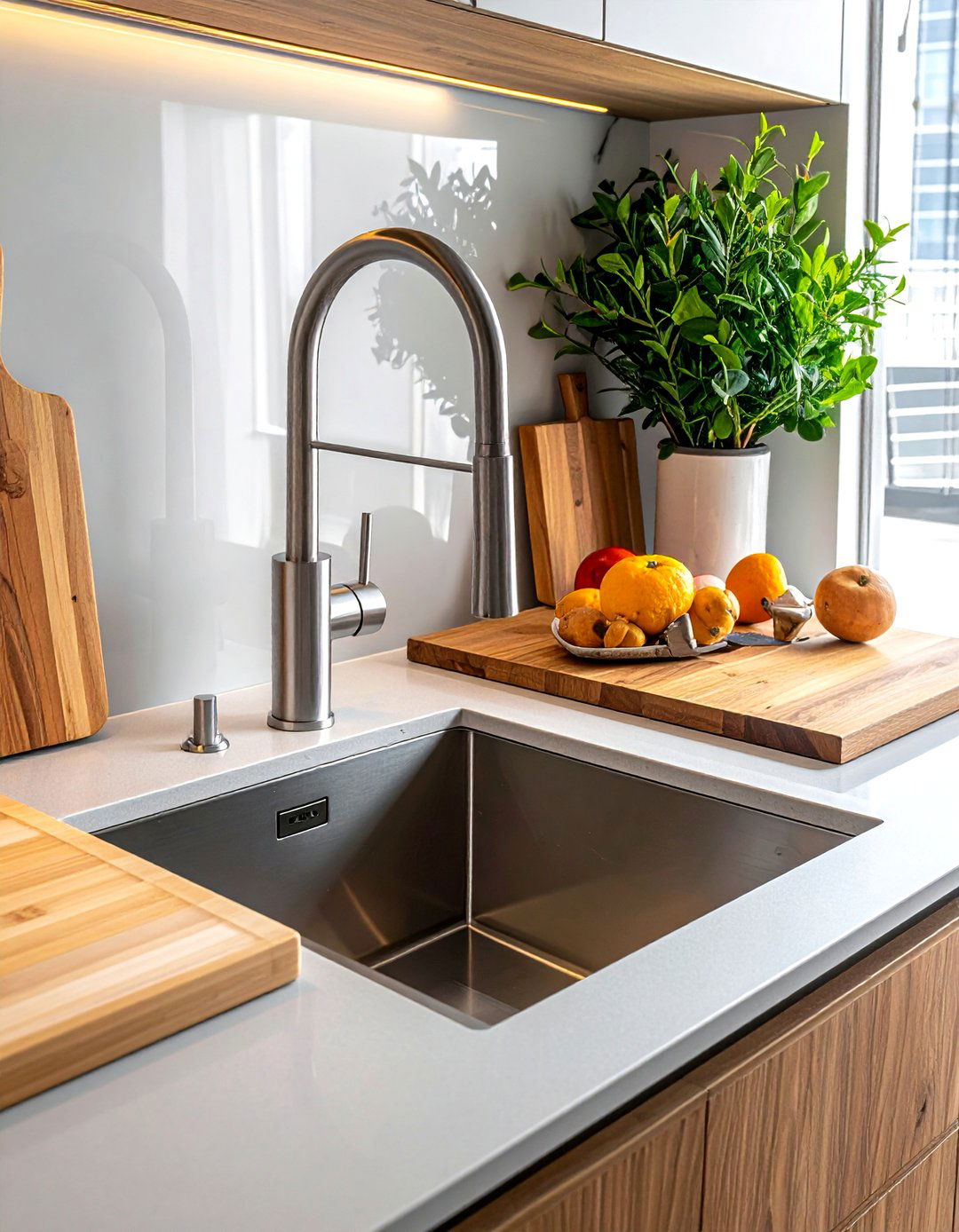 Luxury Galley Workstation Faucet - 30 Waterstone kitchen ideas