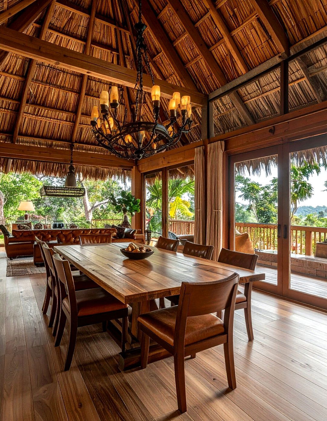 Luxury Game Lodge Dining Room - 30 South African dining room ideas