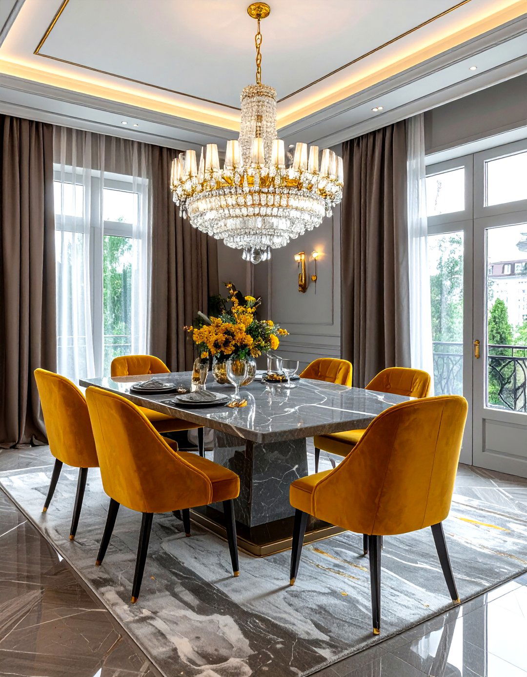 30 Gray Yellow Dining Room Ideas for Modern Elegance Now