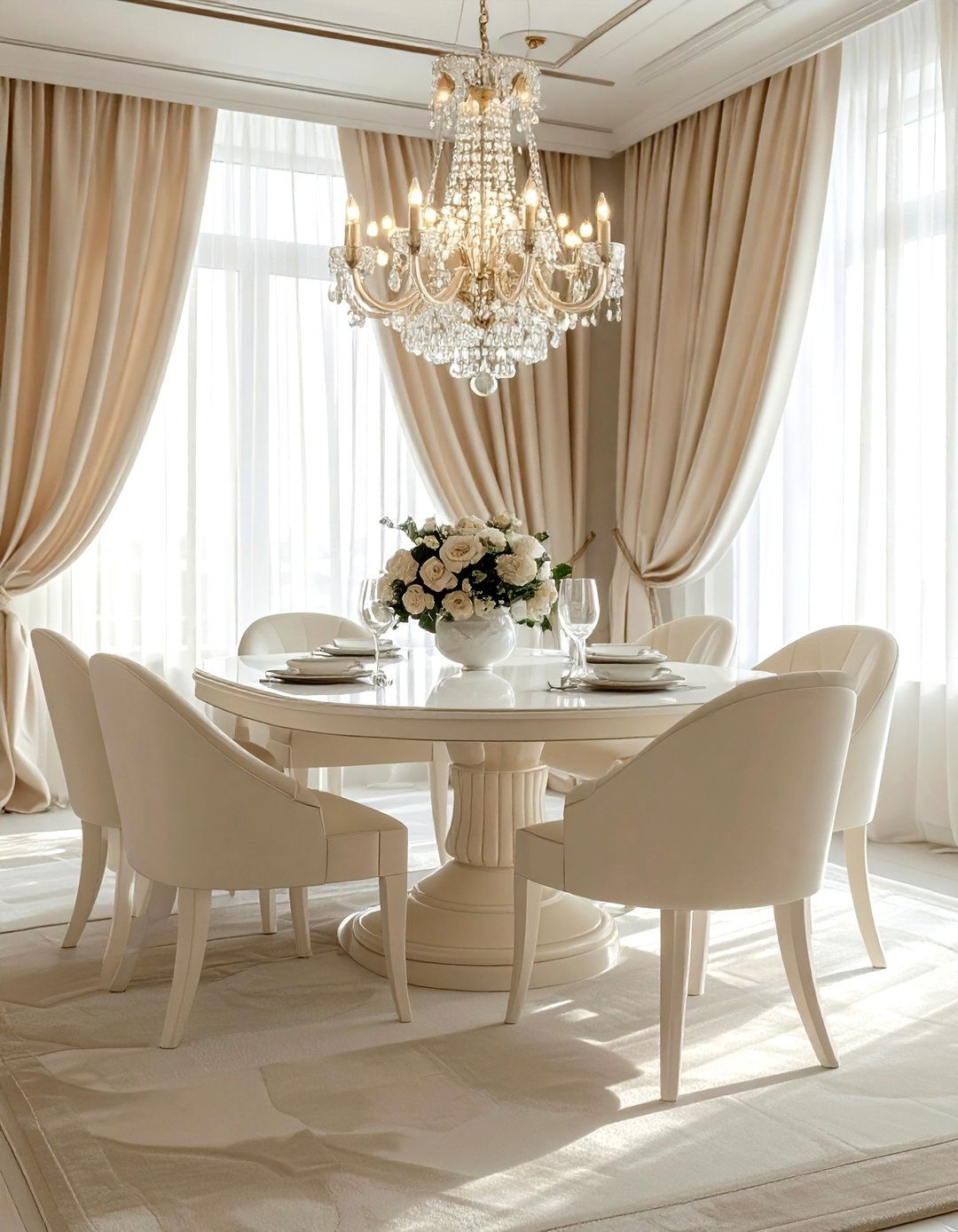 Luxury Ivory Dining Room - 30 ivory dining room ideas