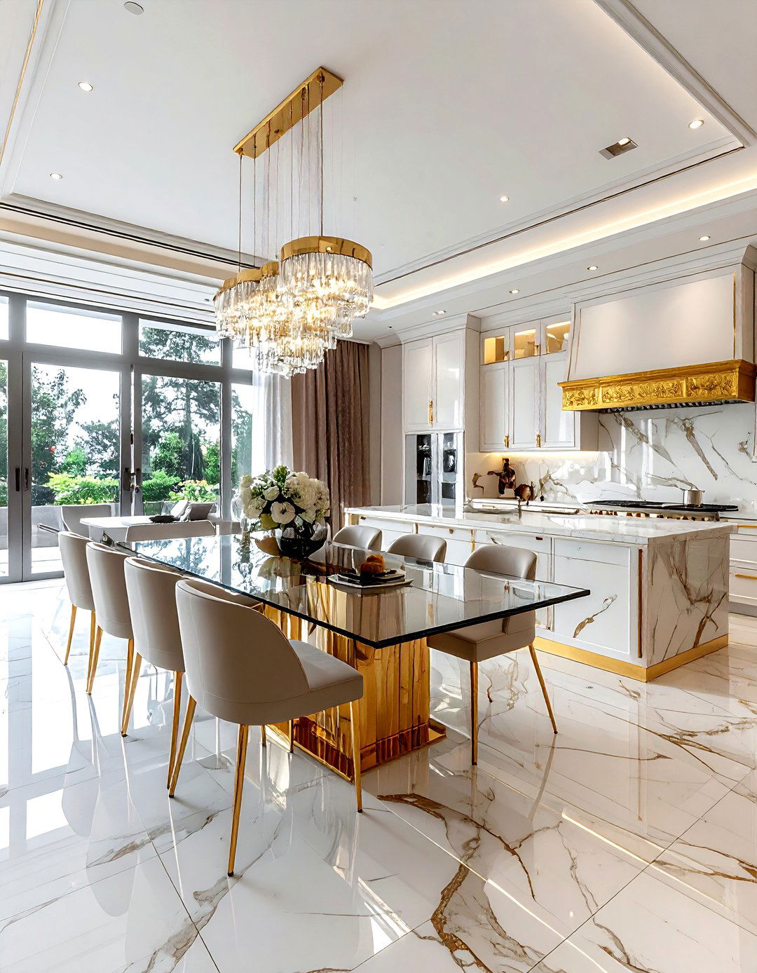 Luxury Kitchen Dining Combo - 30 dining room kitchen combo ideas