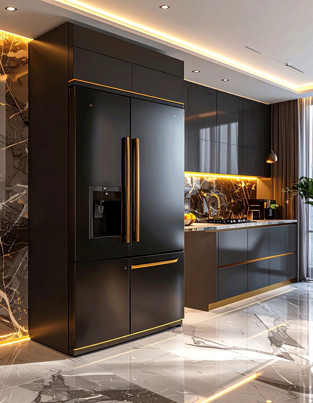 Luxury Kitchen Refrigerator - 30 French door refrigerator kitchen ideas