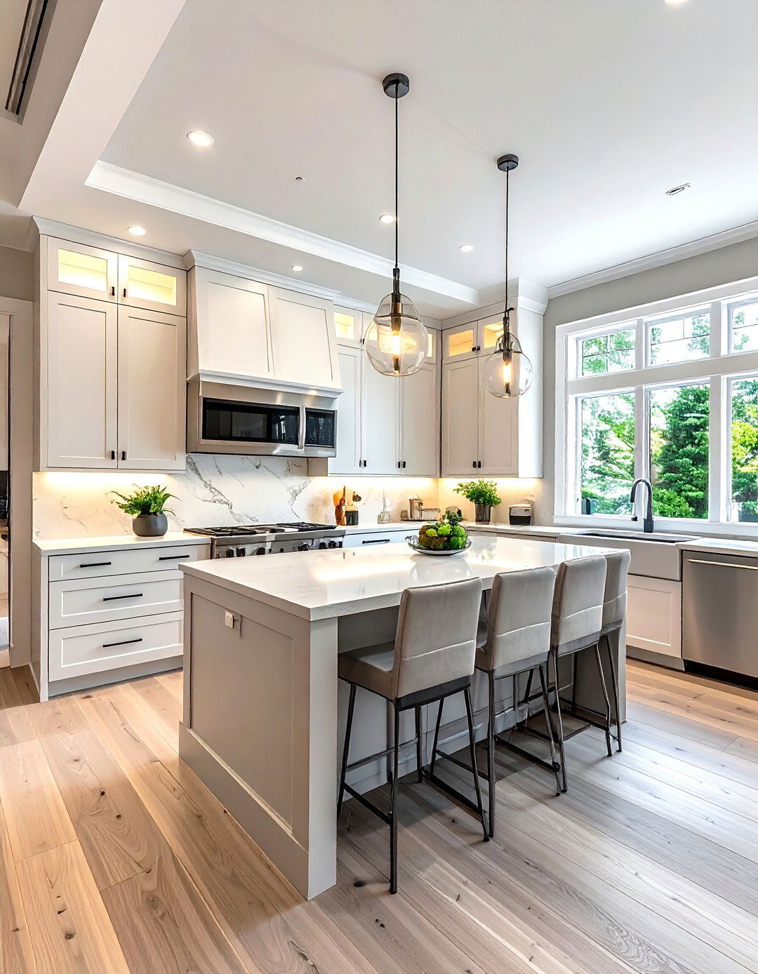 Luxury Kitchen Suite - 30 GE Profile kitchen ideas