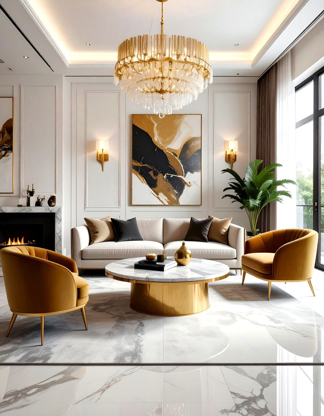 Luxury Living Room - 30 living room with sitting area ideas