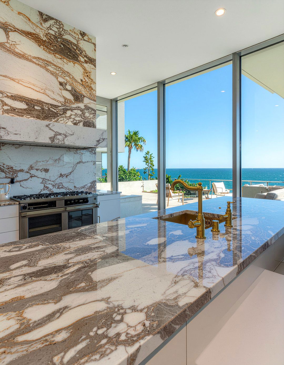 Luxury Marble Bar Sink - 30 bar sink kitchen ideas