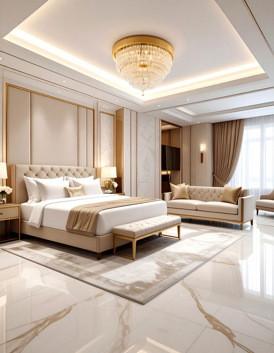 Luxury Master Suite Layout - 30 bedroom furniture layout