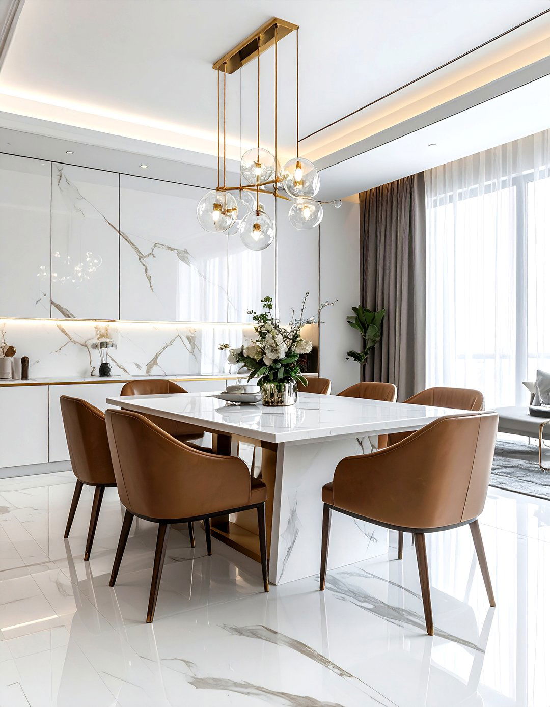 Luxury Modern Dining Room - 30 airy dining room ideas