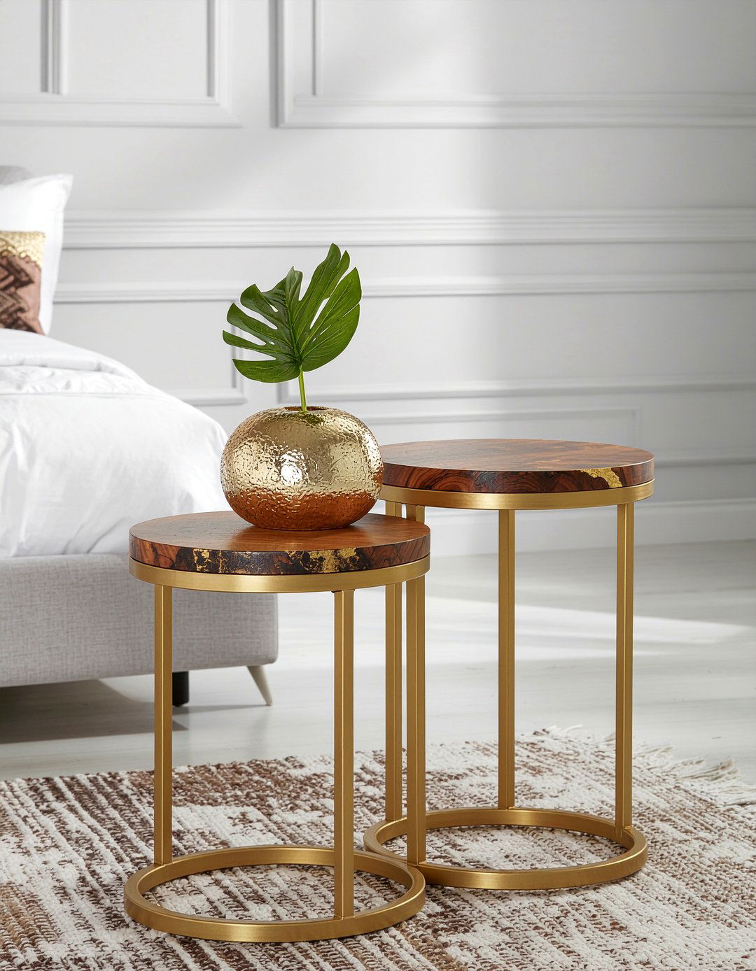 Luxury Nesting Tables - 30 bedroom nesting tables