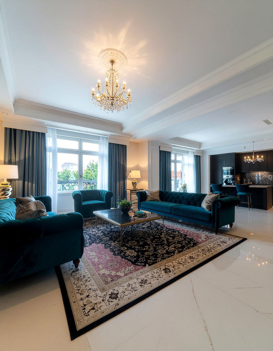 Luxury Open Plan Interior - 30 open plan living room ideas