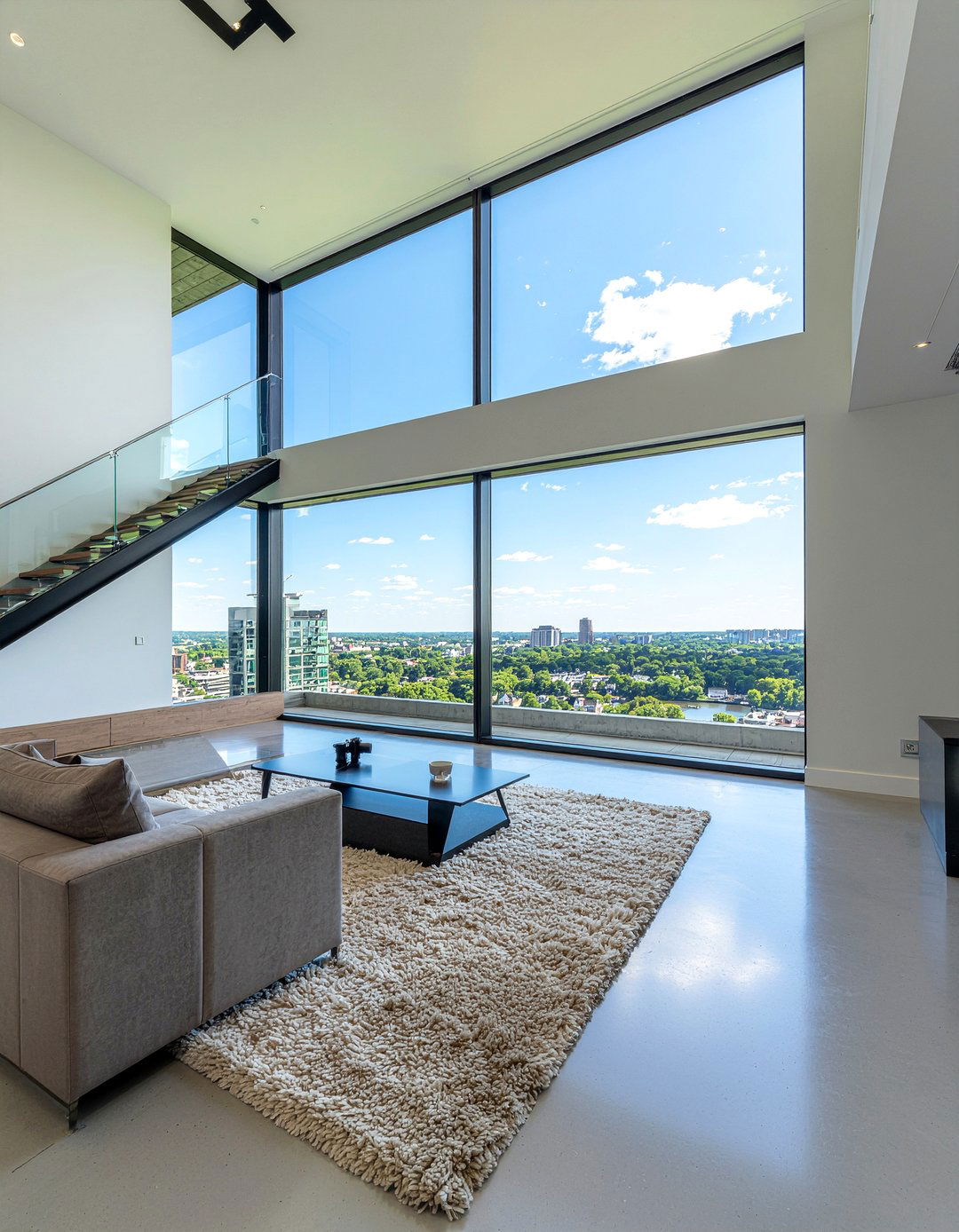 Luxury Penthouse Living Room - 30 luxe living room ideas