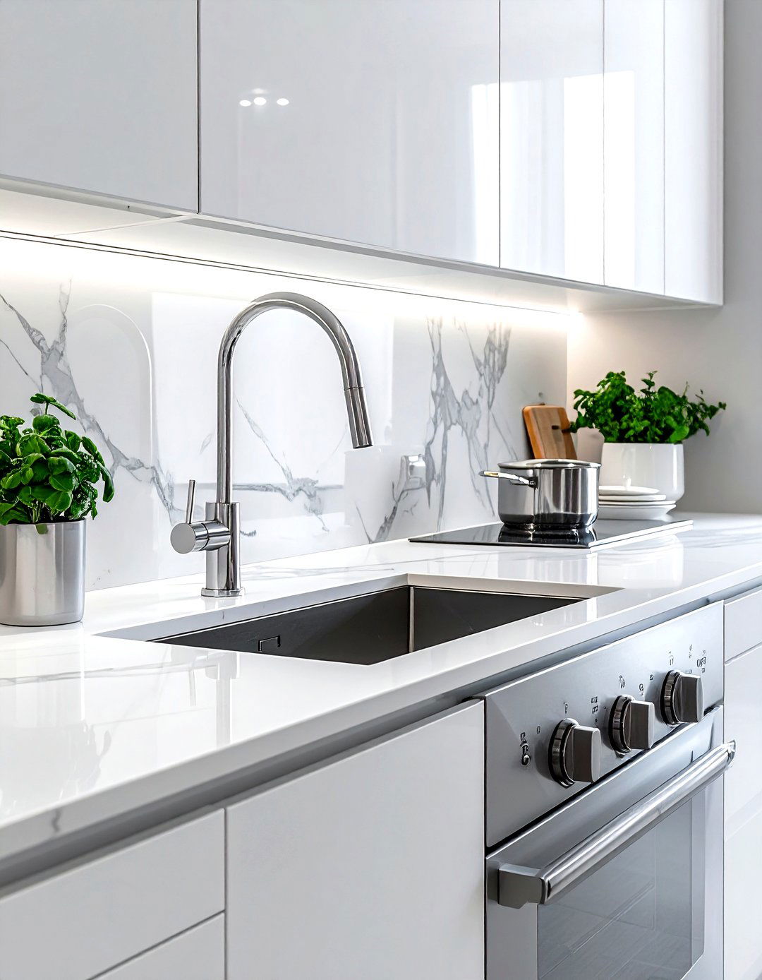 Luxury Pot Filler - 30 kitchen finishing touches ideas