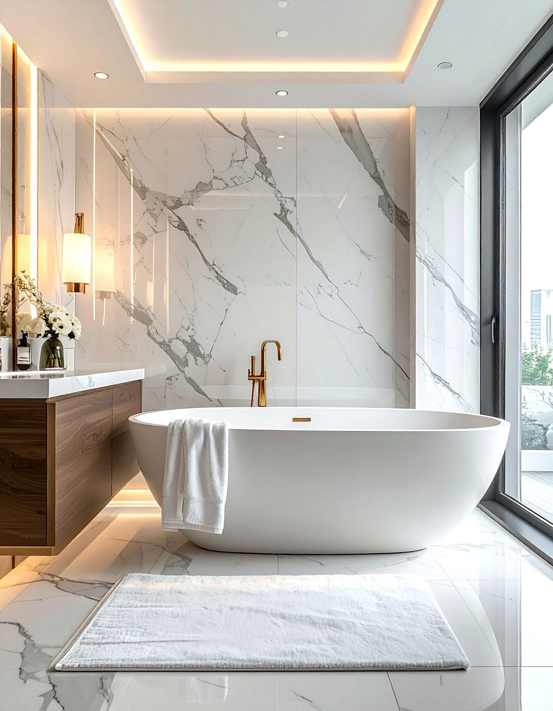 Luxury Primary Bathroom - 30 interior designer decor ideas