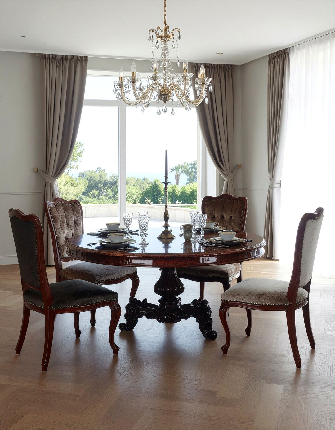 Luxury Round Dining Table - 30 round dining table ideas