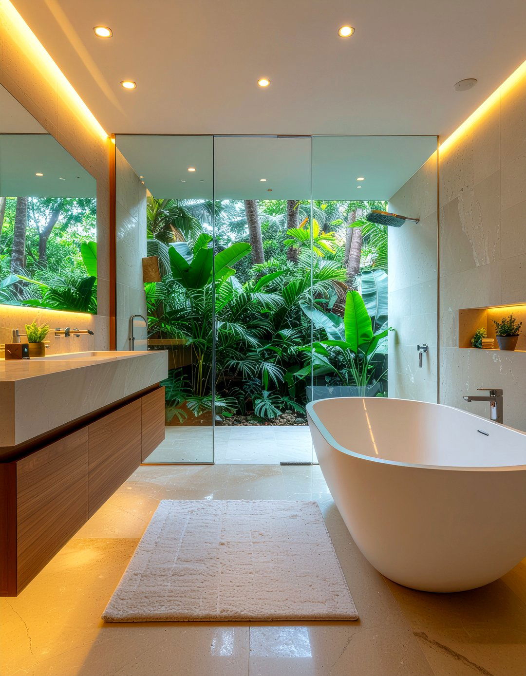 Luxury Spa Bathroom - 30 bathroom layout ideas