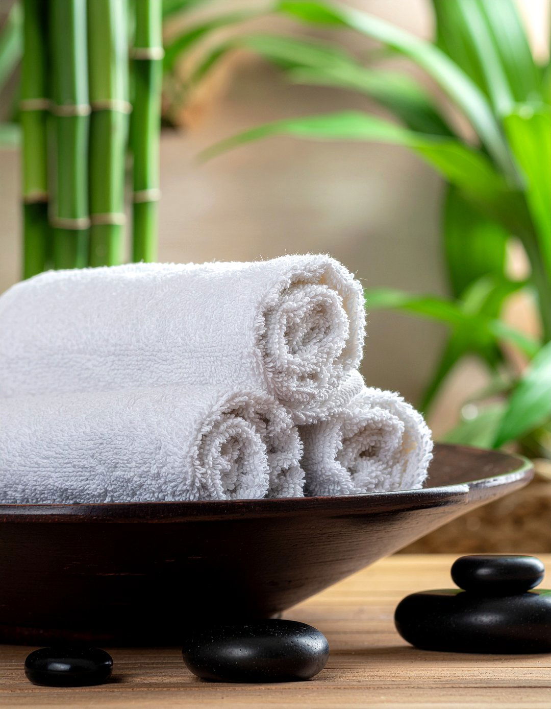 Luxury Spa Display - 30 bathroom towel folding ideas