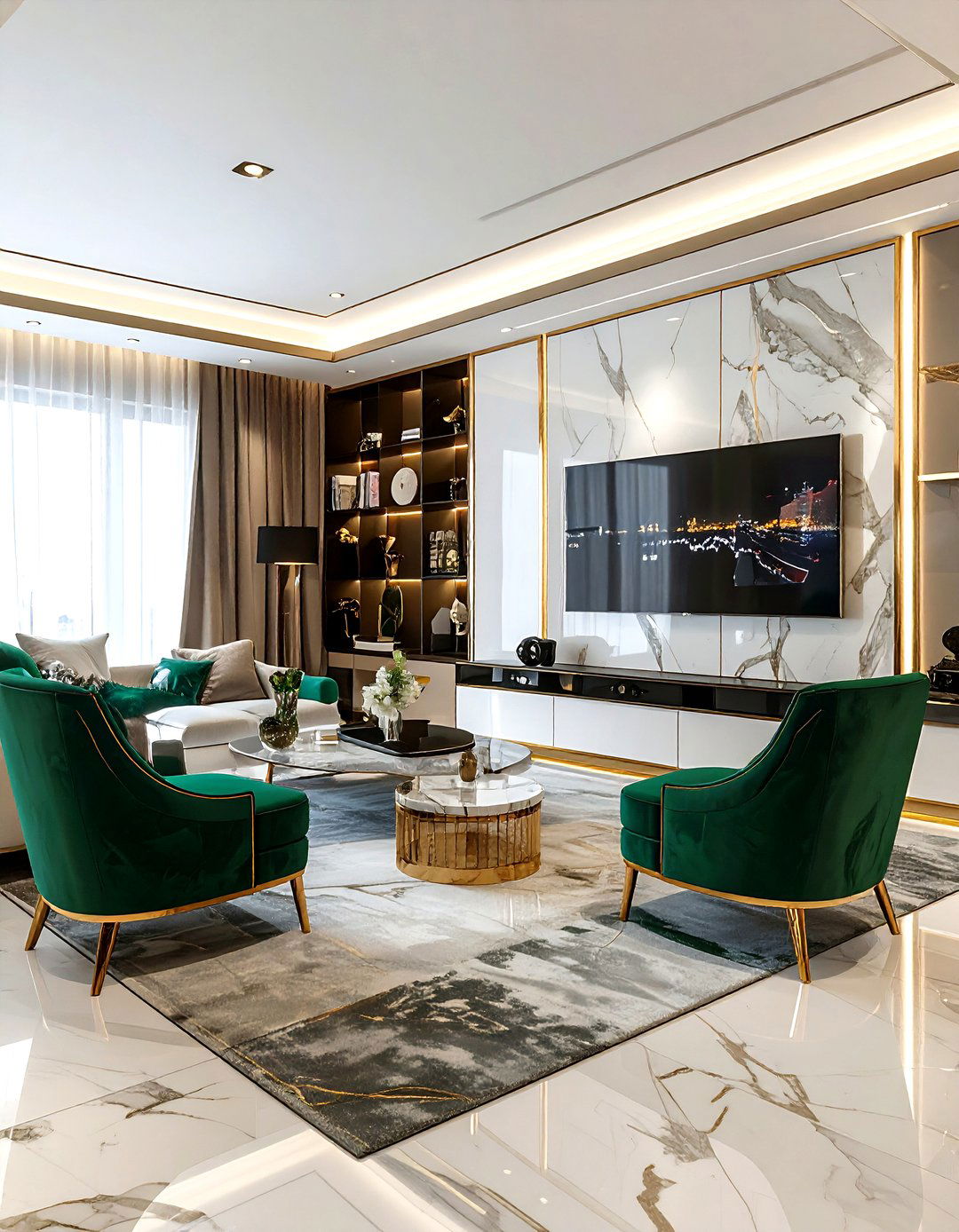 Luxury Sports Living Room - 30 sports themed living room ideas