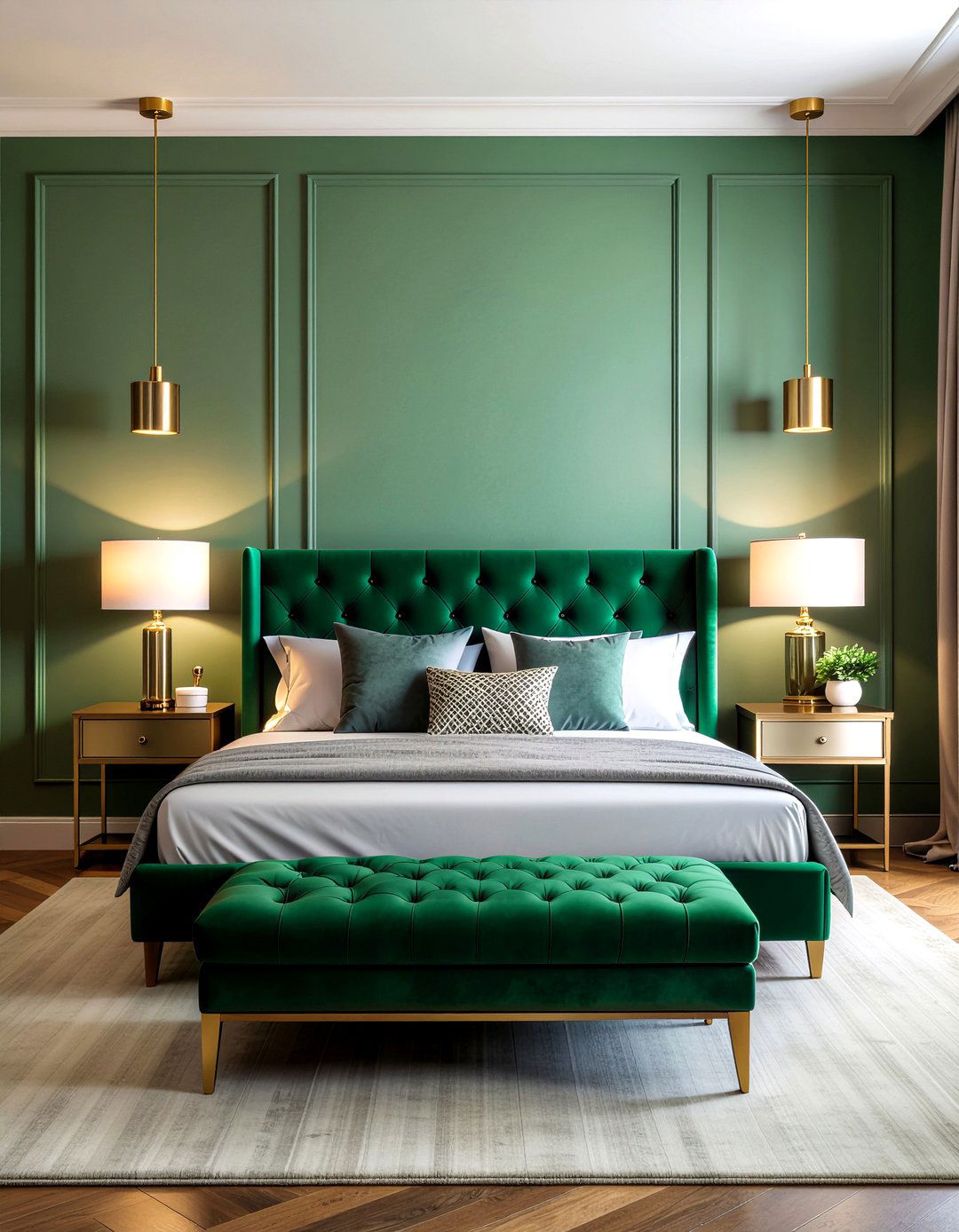 Luxury Velvet Bedroom Set - 30 bedroom sets