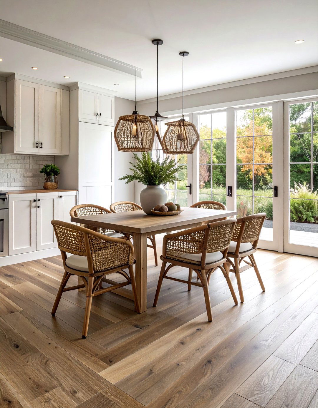 Luxury Vinyl Plank - 30 dining room flooring ideas