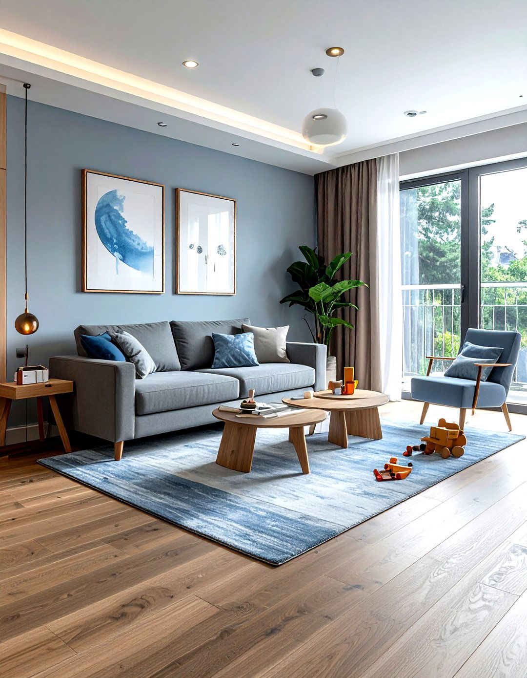Luxury Vinyl Plank - 30 living room floor design ideas