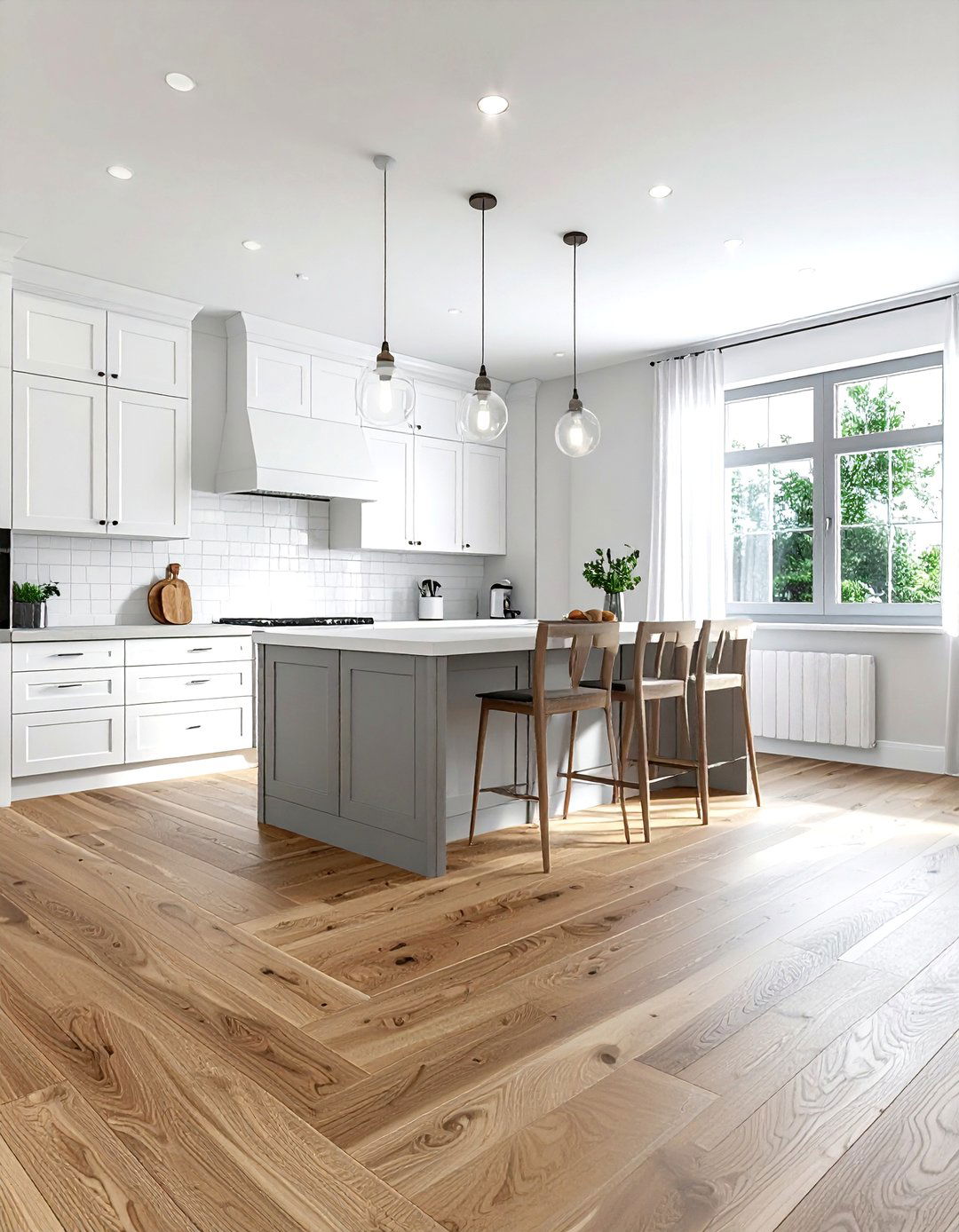 Luxury Vinyl Plank Flooring Kitchen - 30 durable kitchen ideas