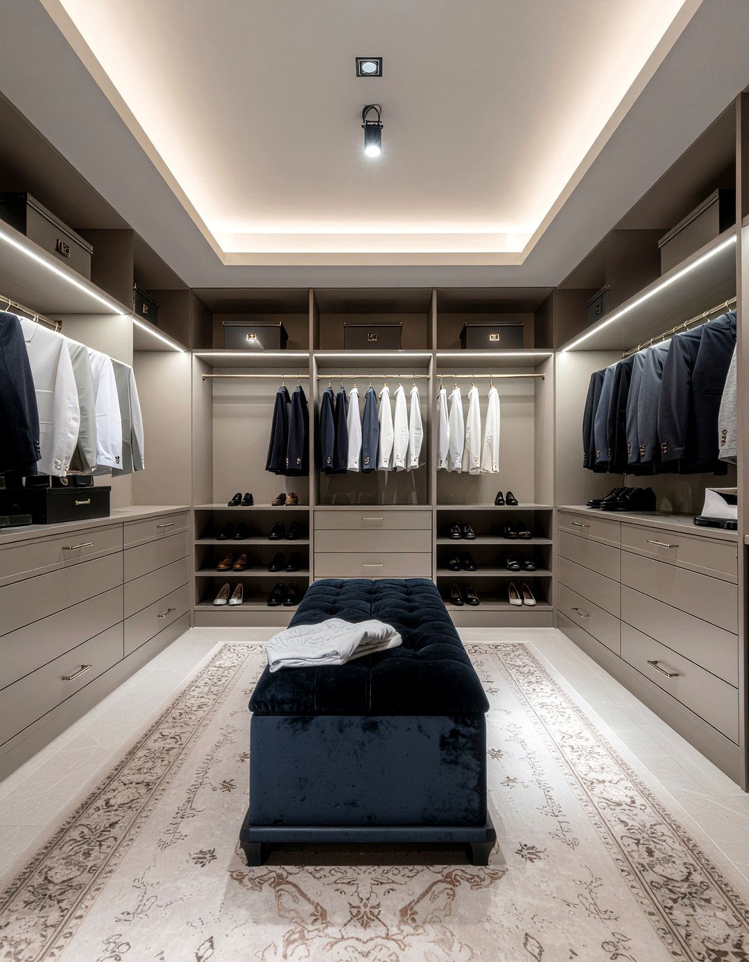 Luxury Walk In Closet - 30 bedroom closet ideas
