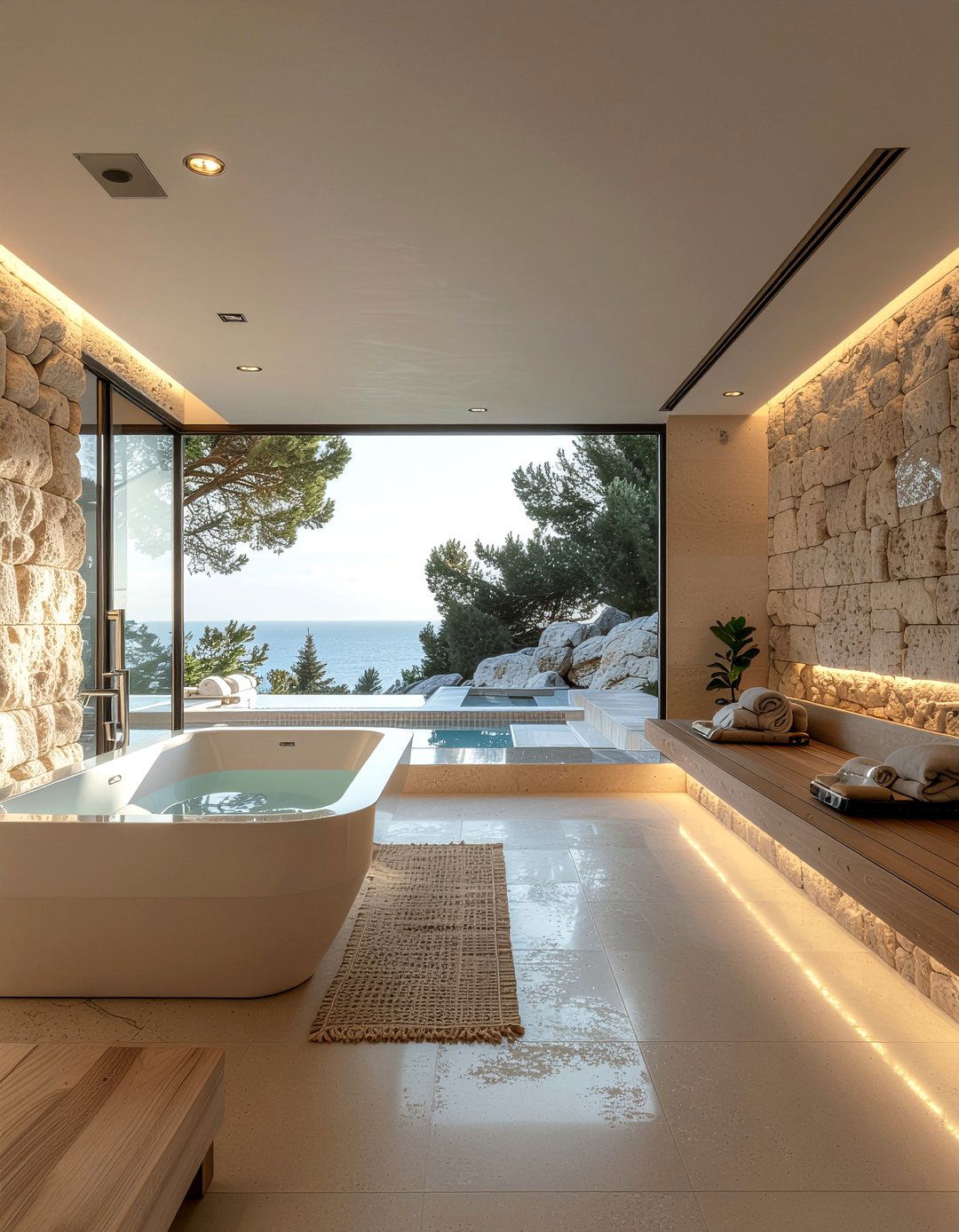 Luxury Wellness Suite - 30 bathroom future trend ideas