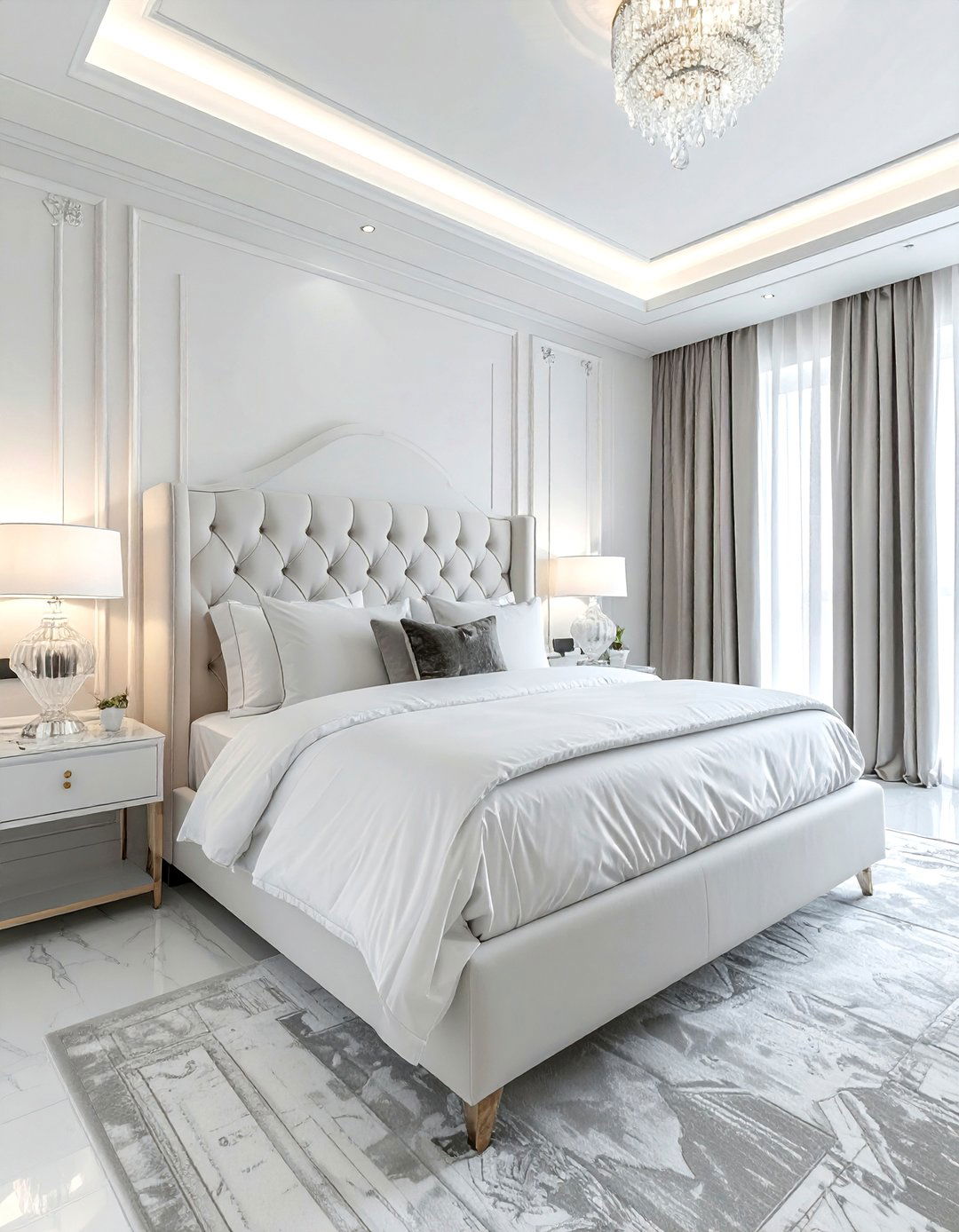 Luxury White Bedroom - 30 white and white bedroom ideas