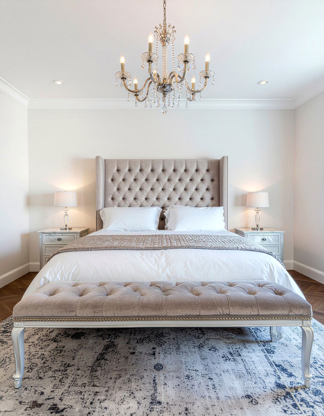 Luxury White Bedroom - 30 all white bedroom ideas