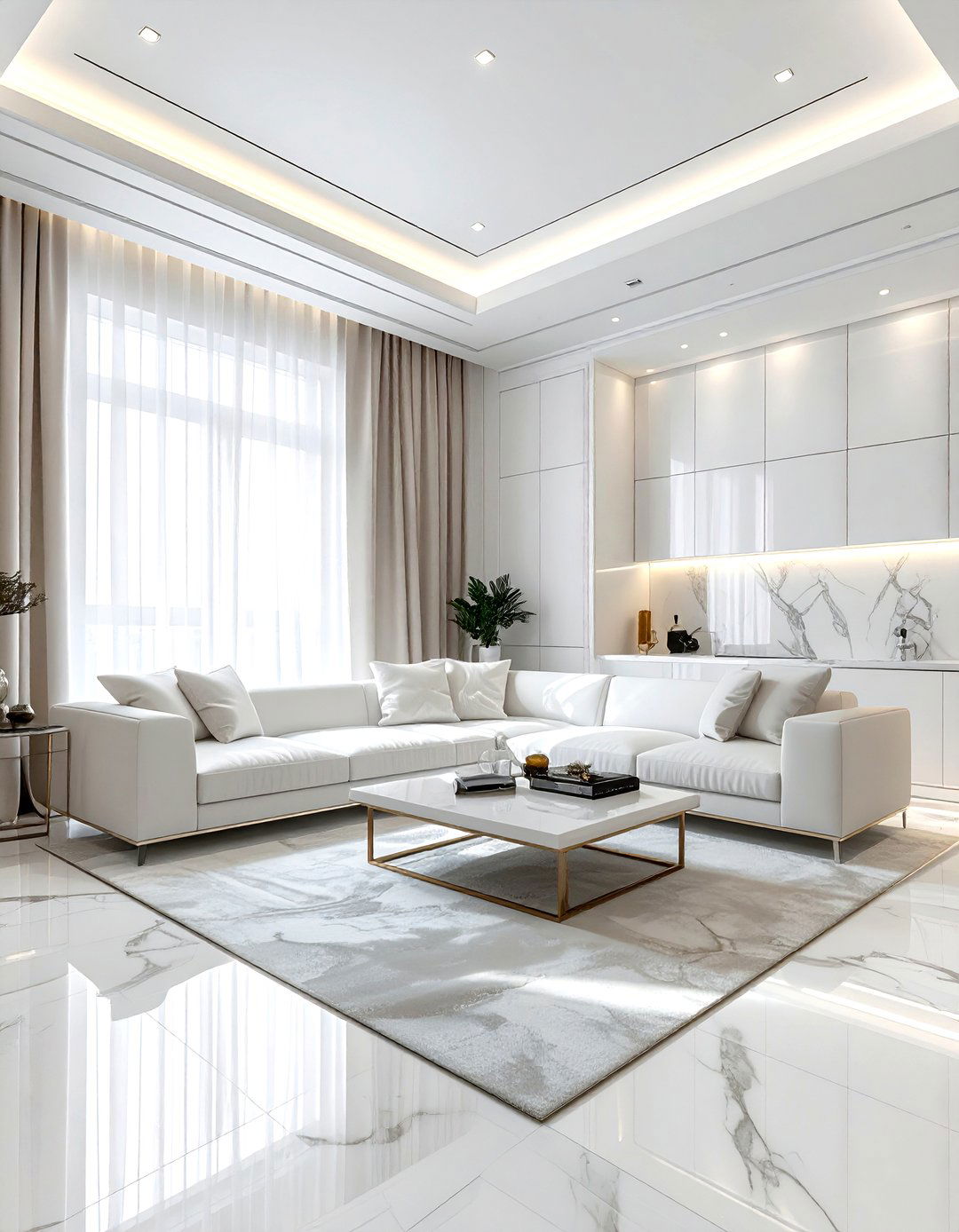 Luxury White Living Room - 30 white living room decor ideas