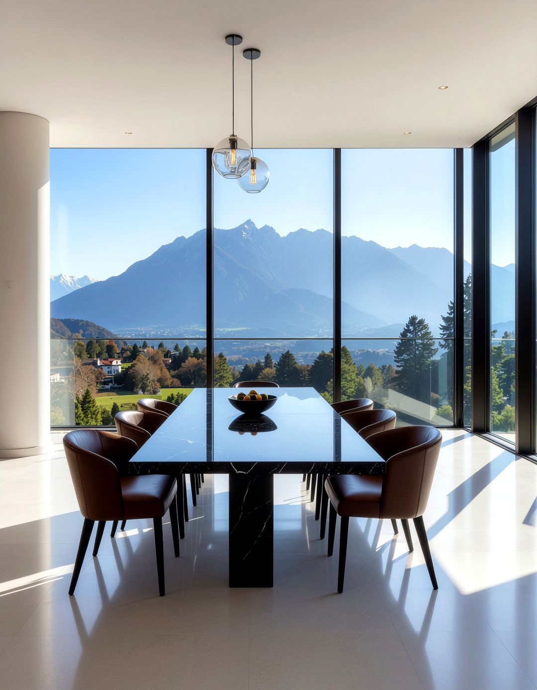 Luxury Window View - 30 bay window dining ideas