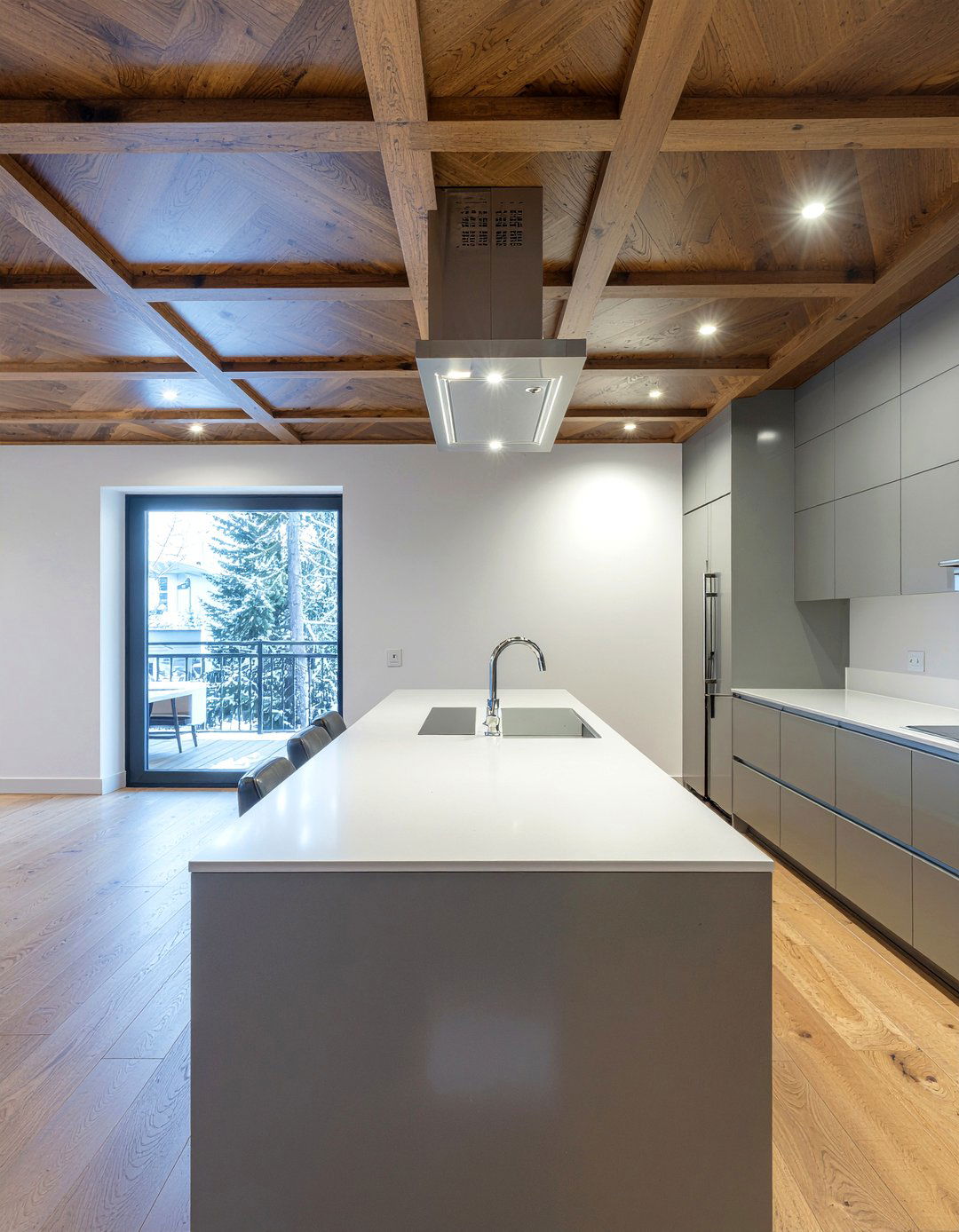 Luxury Wood Ceiling - 30 kitchen wood ceiling ideas