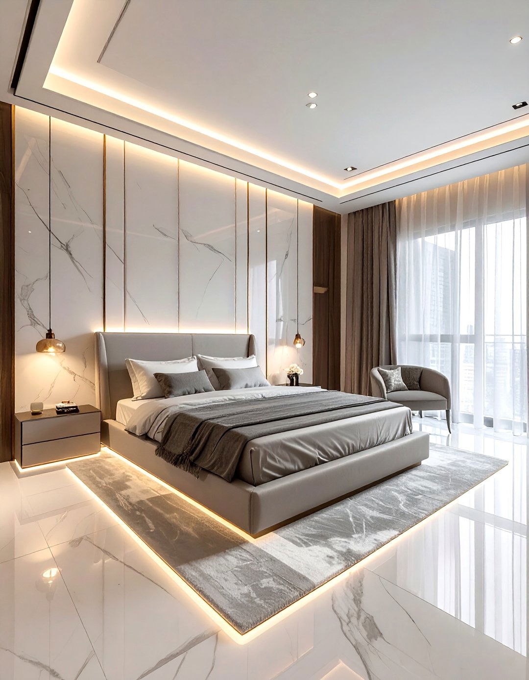 Luxury bachelor pad bedroom - 30 masculine bedroom ideas