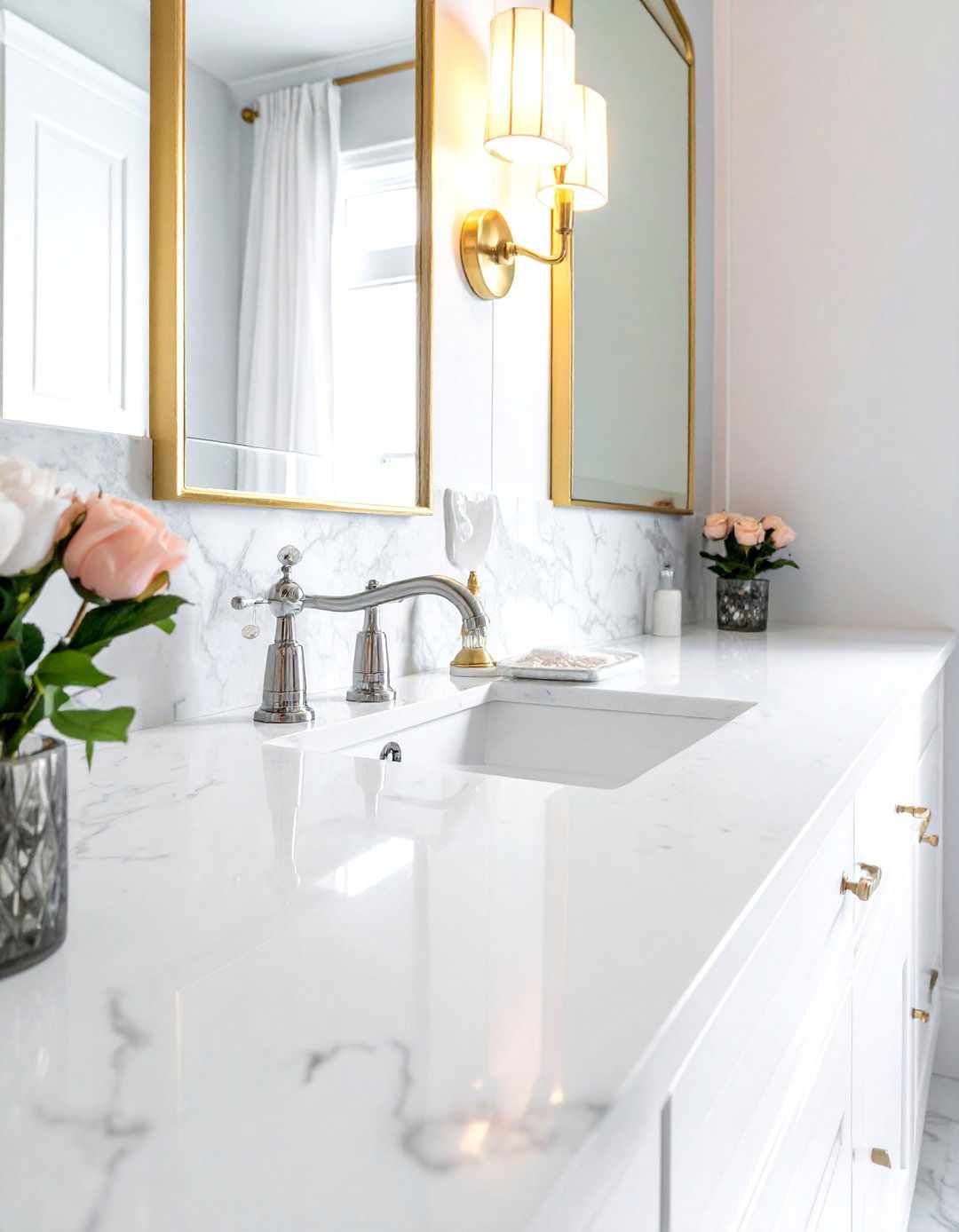 Luxury bathroom faucet - 30 brushed nickel faucet ideas