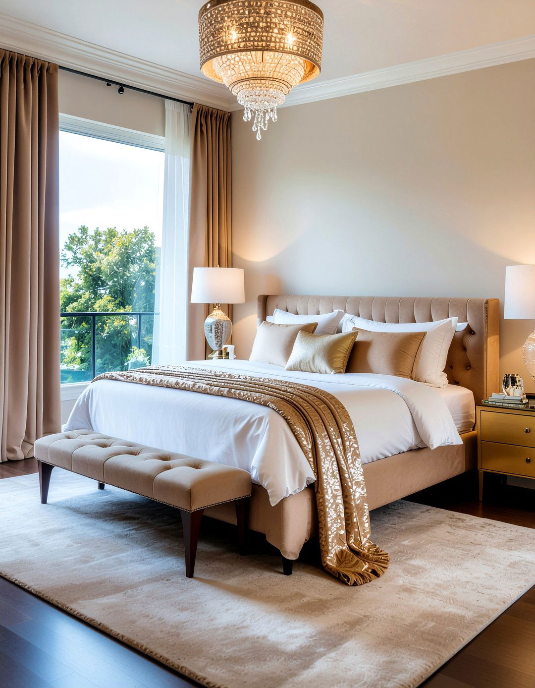 30 Camel Bedroom Ideas for a Sophisticated and Warm Retreat