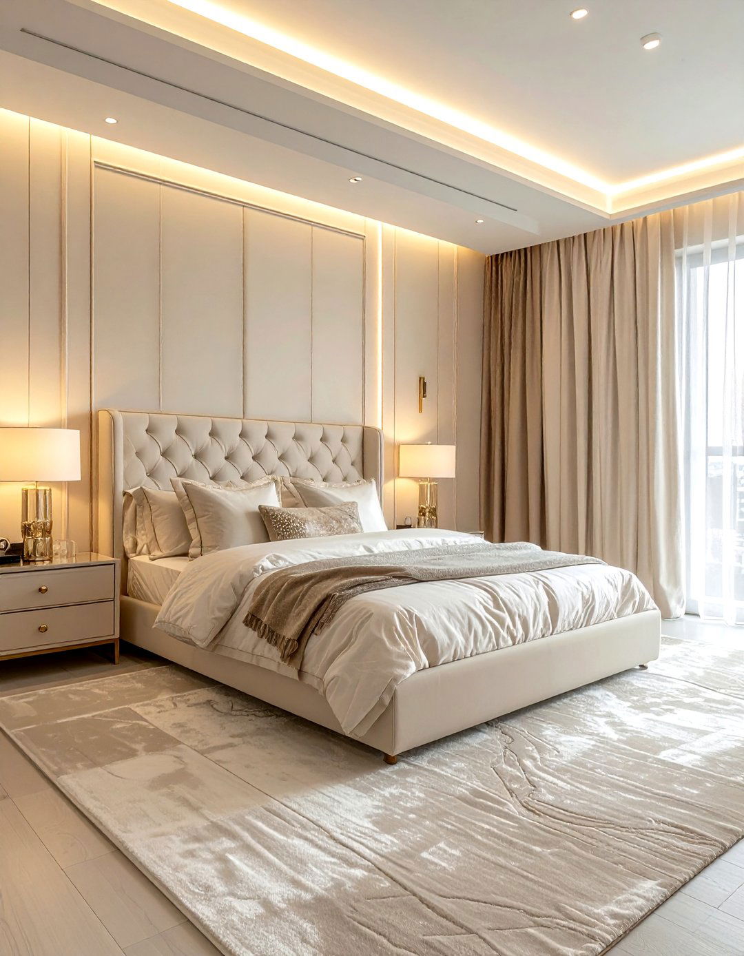 Luxury cream bedroom suite - 30 cream bedroom decor ideas