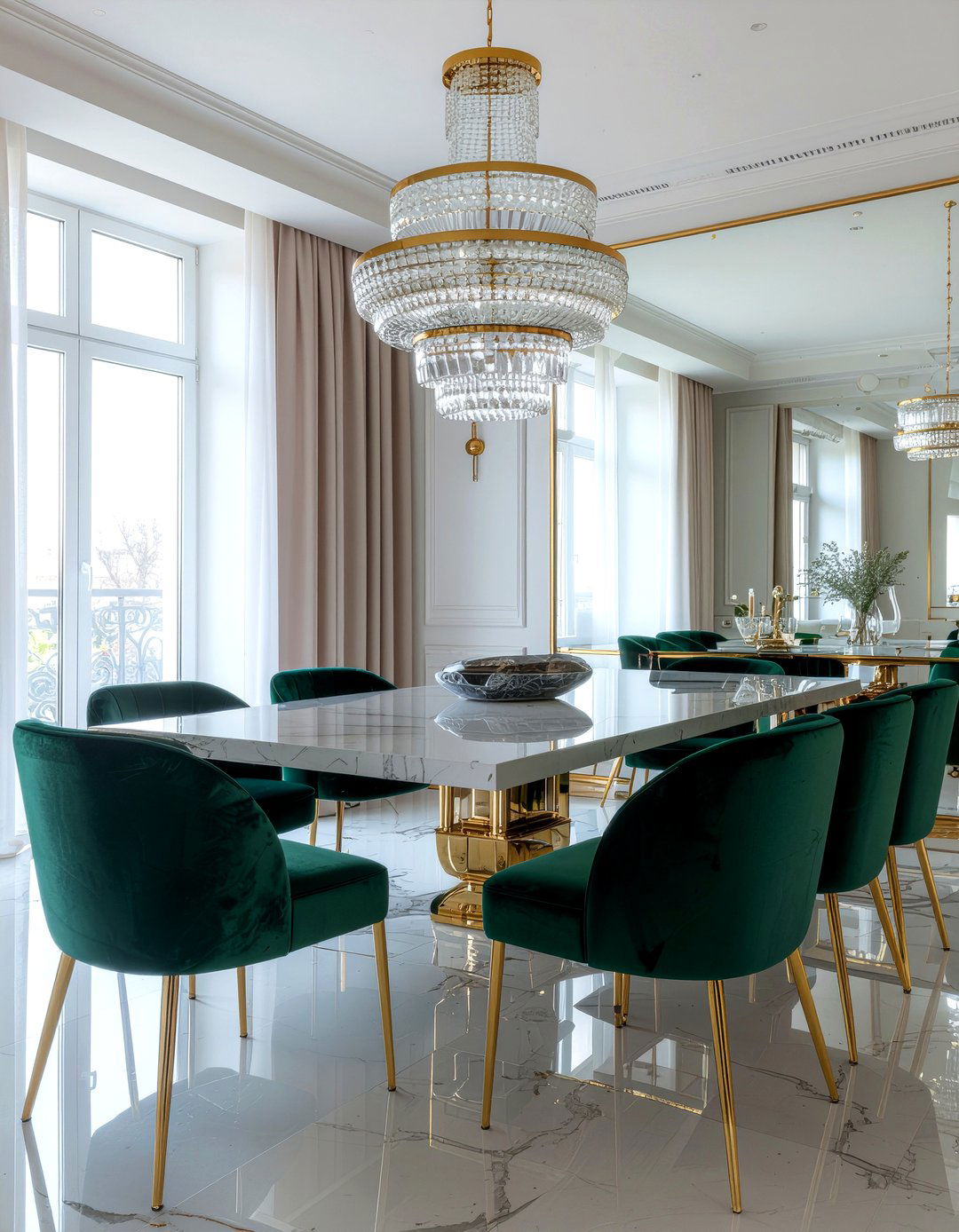 Luxury dining room - 30 large dining room ideas