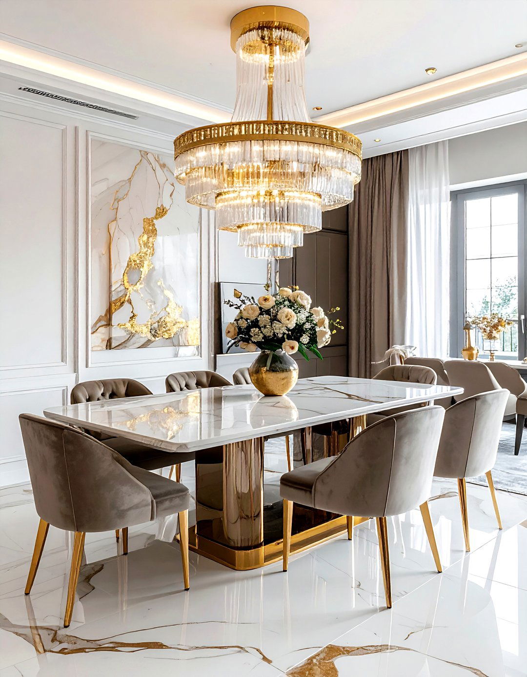 Luxury dining room - 30 spacious dining room ideas