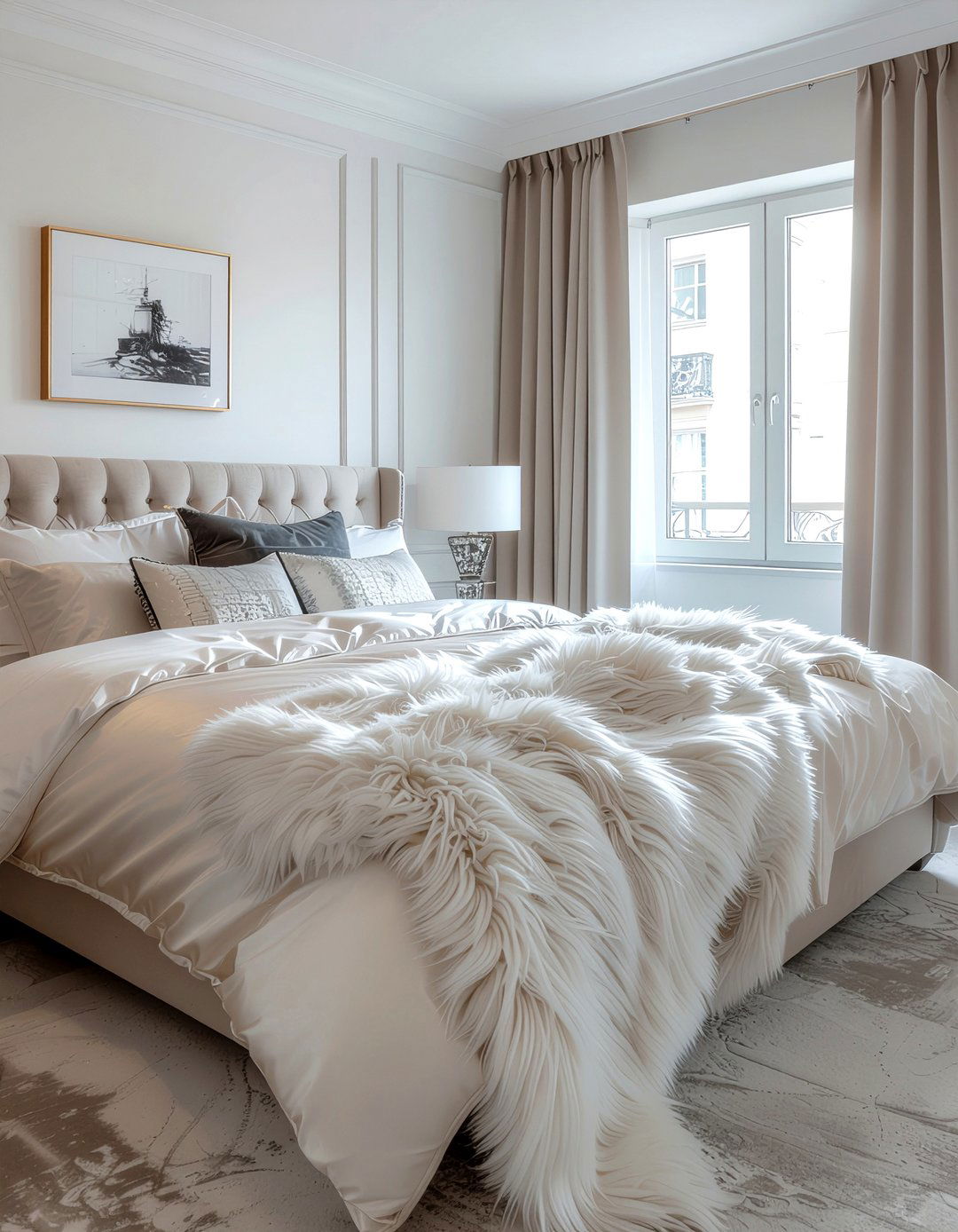 Luxury faux fur throw - 30 faux fur throw ideas