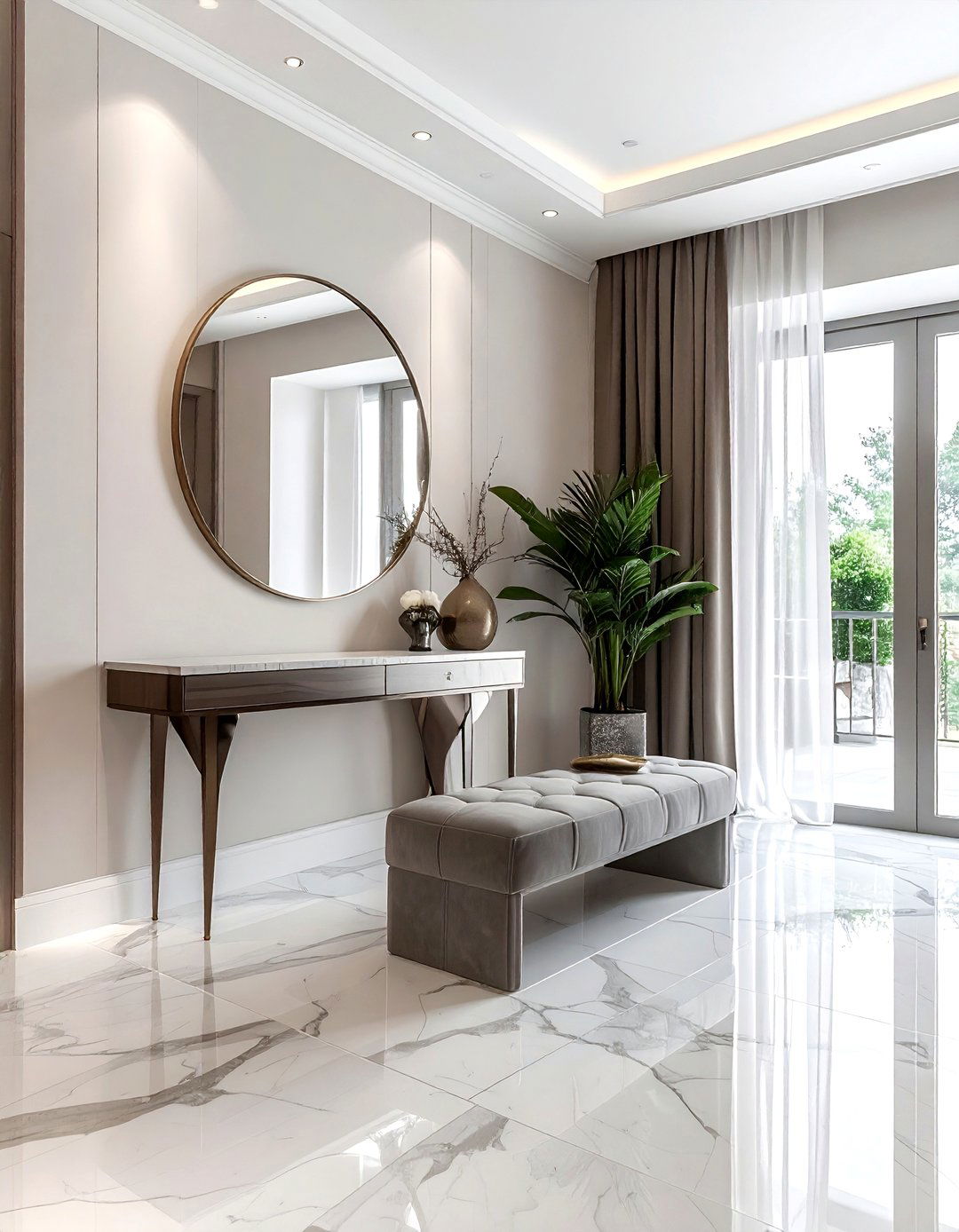 Luxury foyer - 30 sumptuous decor ideas