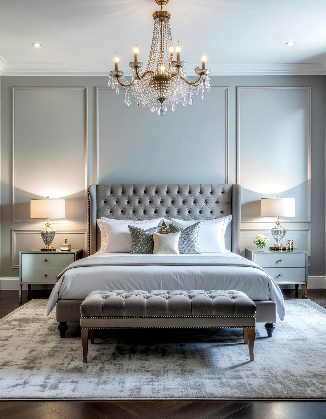 Luxury gray bedroom - 30 bedroom gray walls