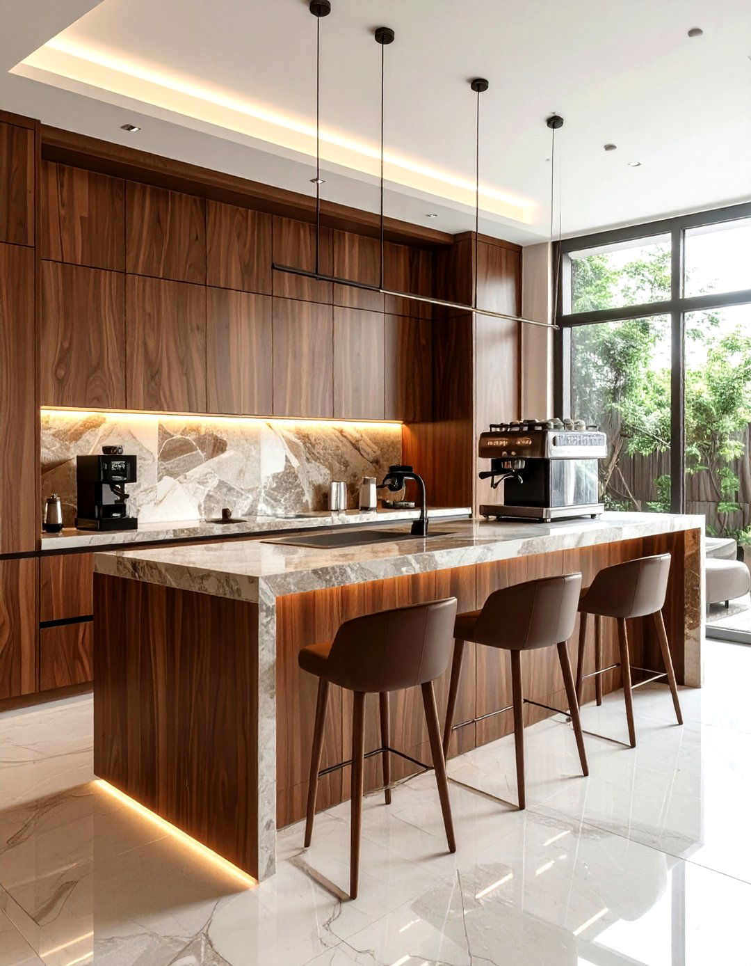 Luxury home coffee bar - 30 kitchen coffee bar ideas
