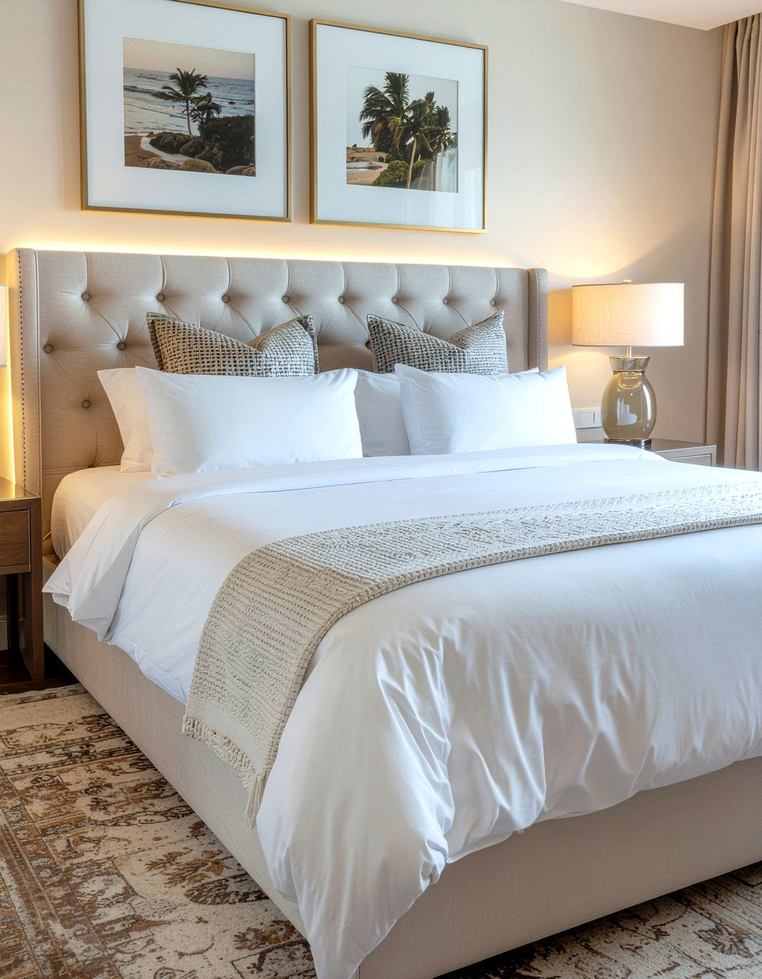 Luxury hotel bedding - 30 travel themed bedroom ideas
