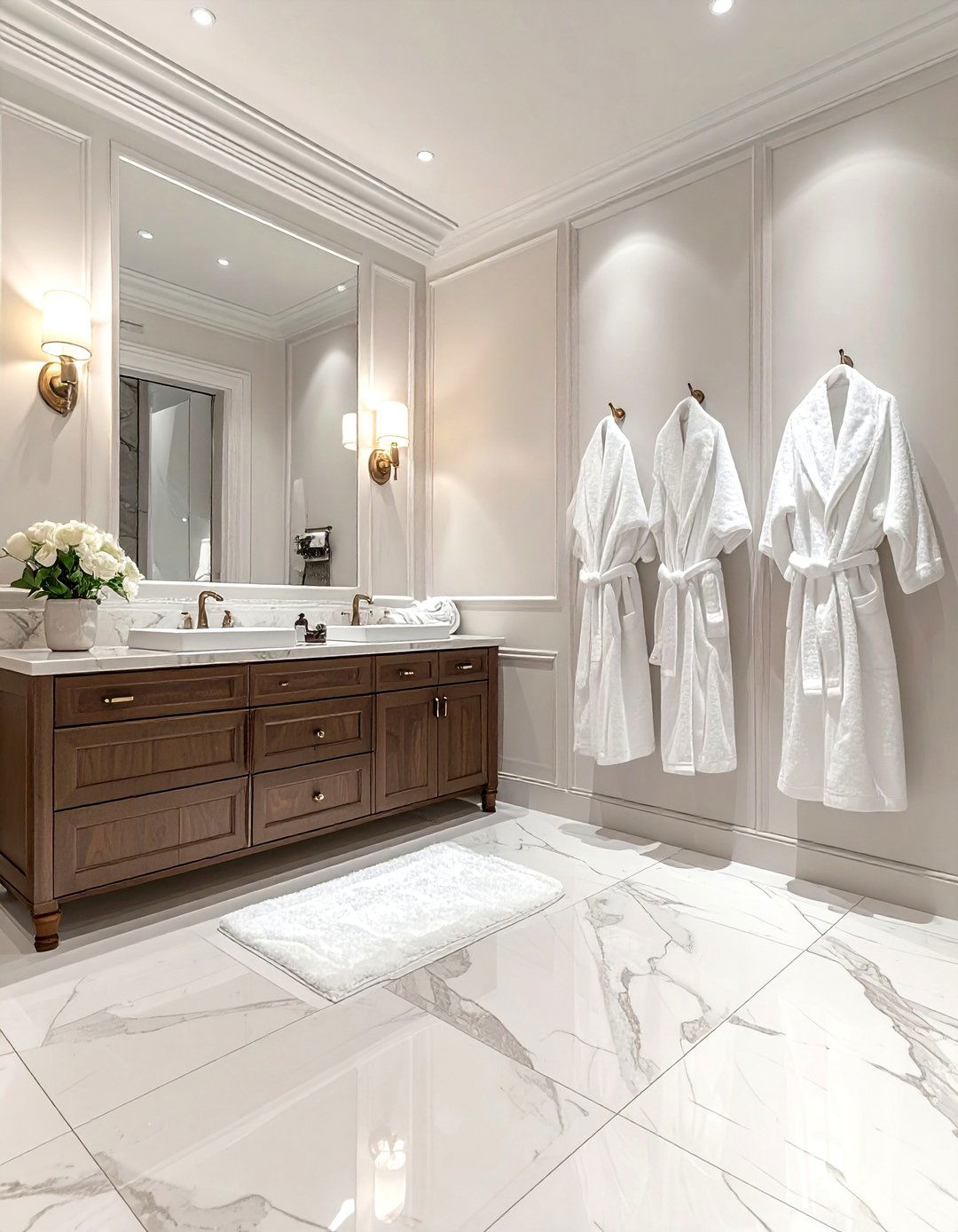 Luxury hotel style bathroom - 30 show home bathroom ideas