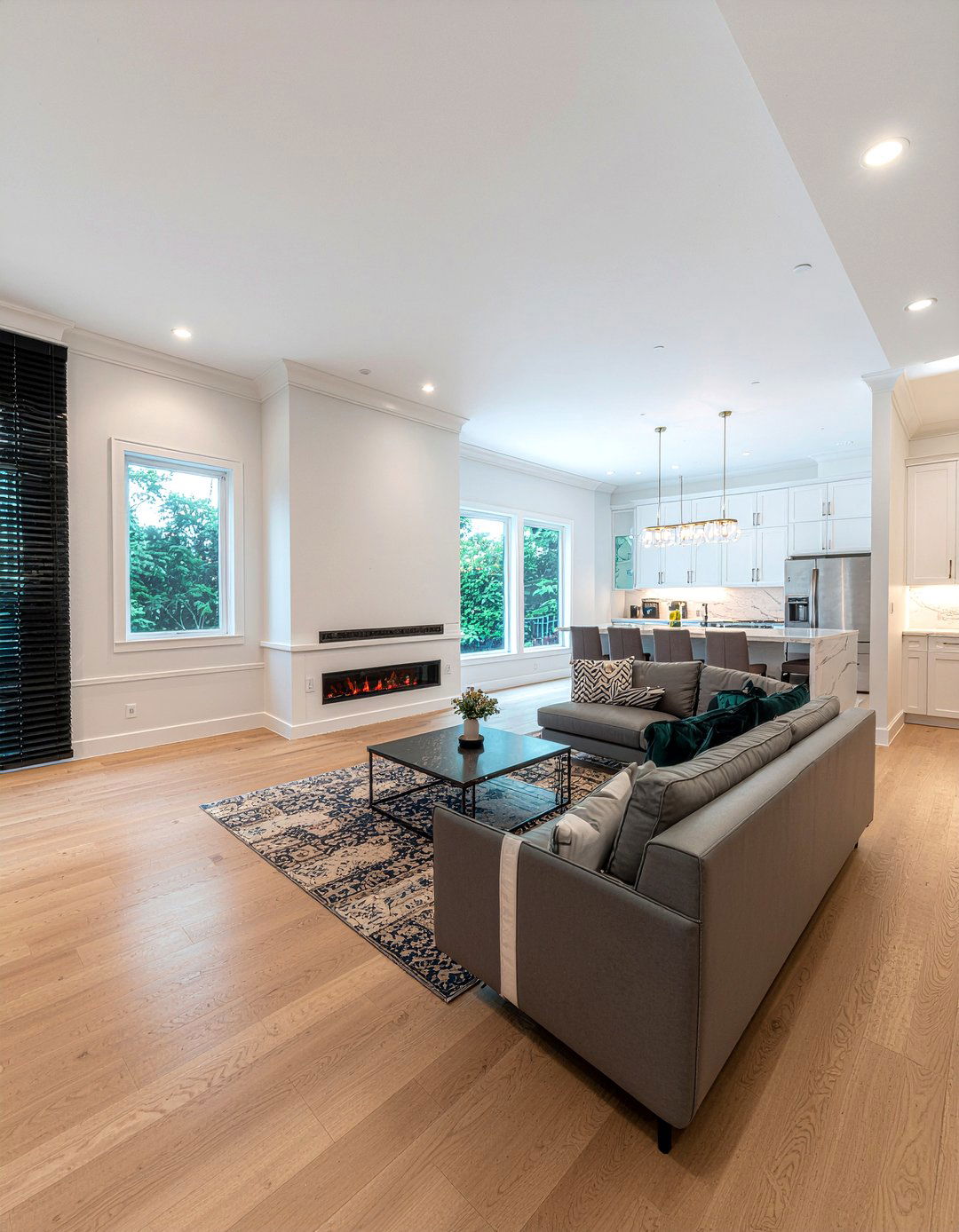 Luxury kitchen living area - 30 kitchen great room ideas