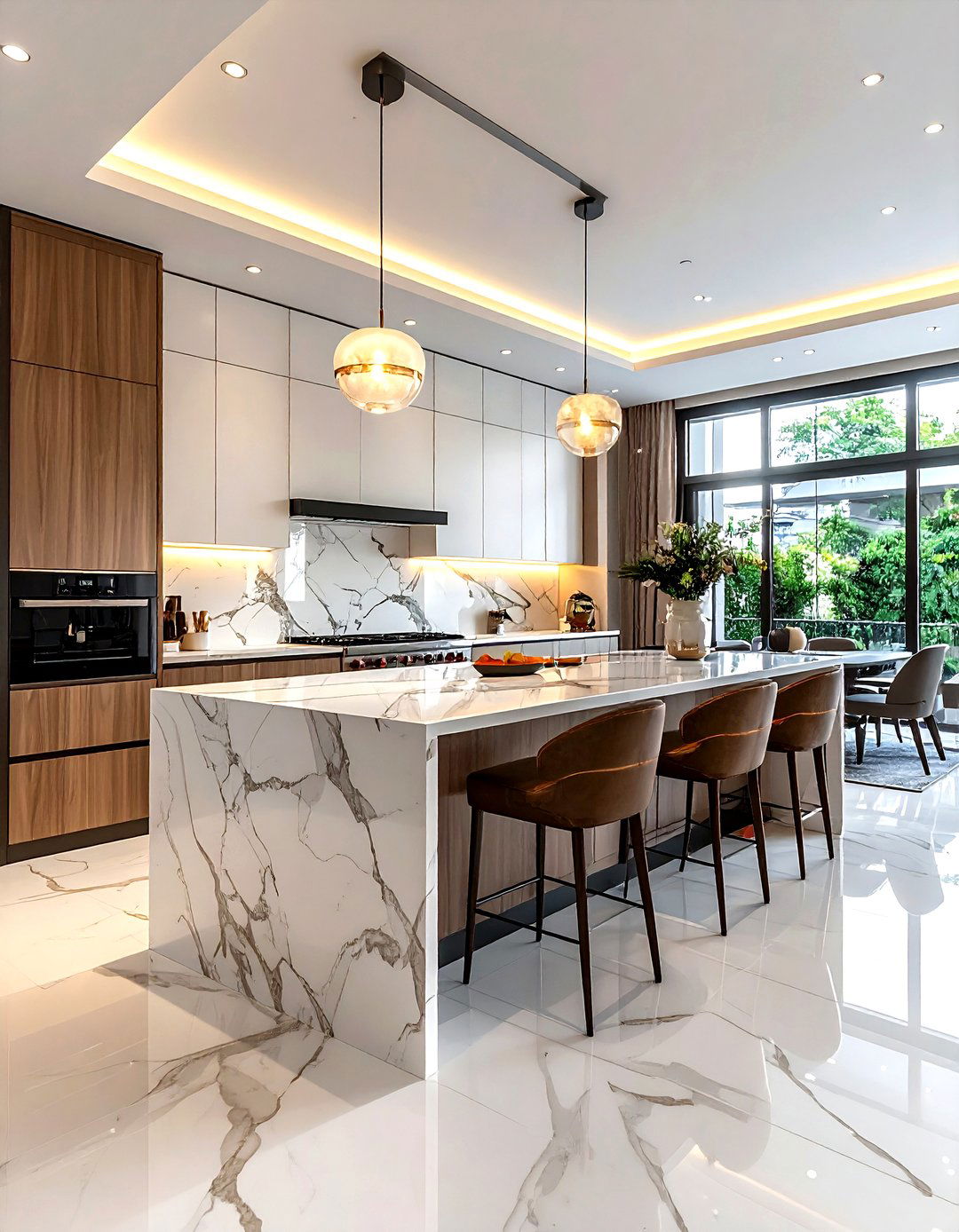 Luxury kitchen living room layout - 30 kitchen living room combo ideas