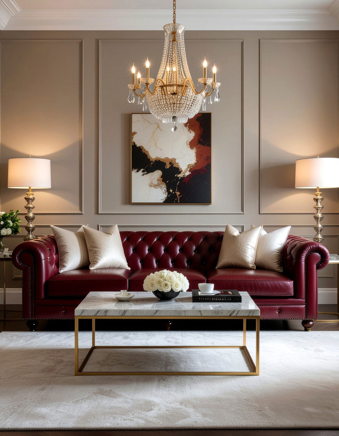 Luxury leather seating - 30 leather living room ideas