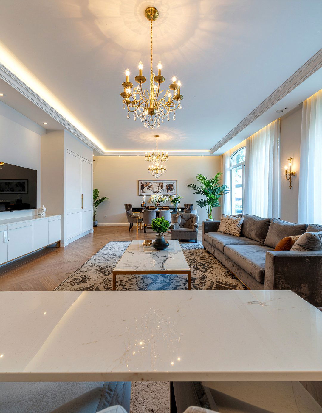 Luxury living room - 30 off-white living room ideas