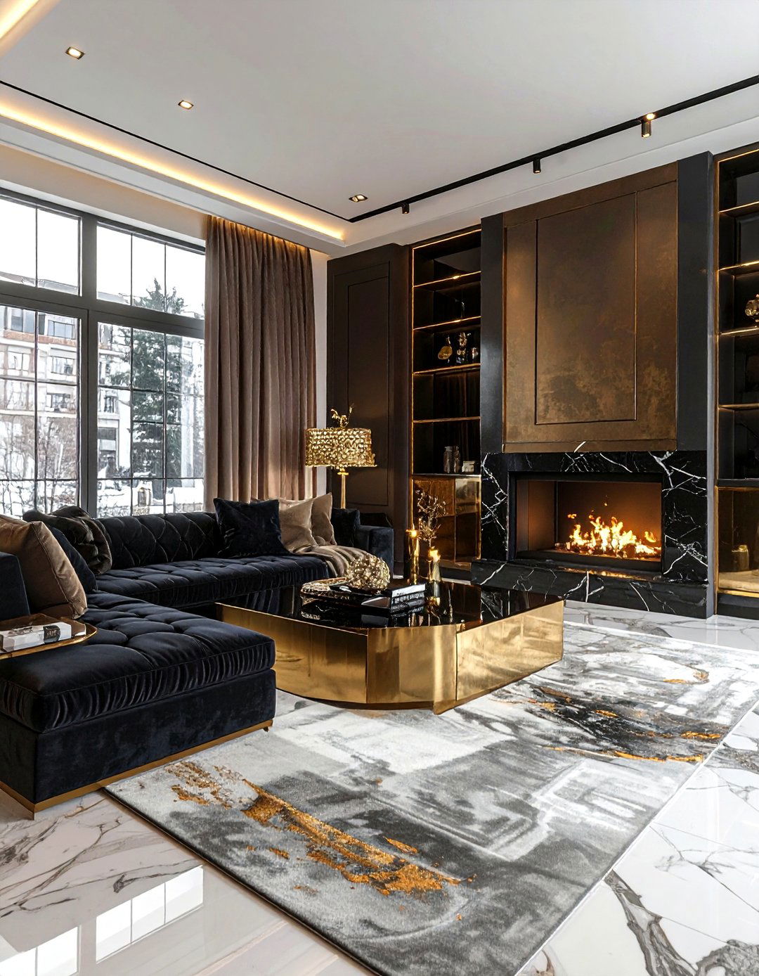 Luxury loft living - 30 loft style living room ideas